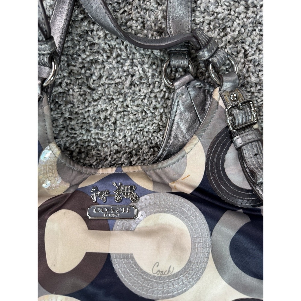 Vintage Y2K Coach Madison Op Art Sequin Maggie Should… - Gem